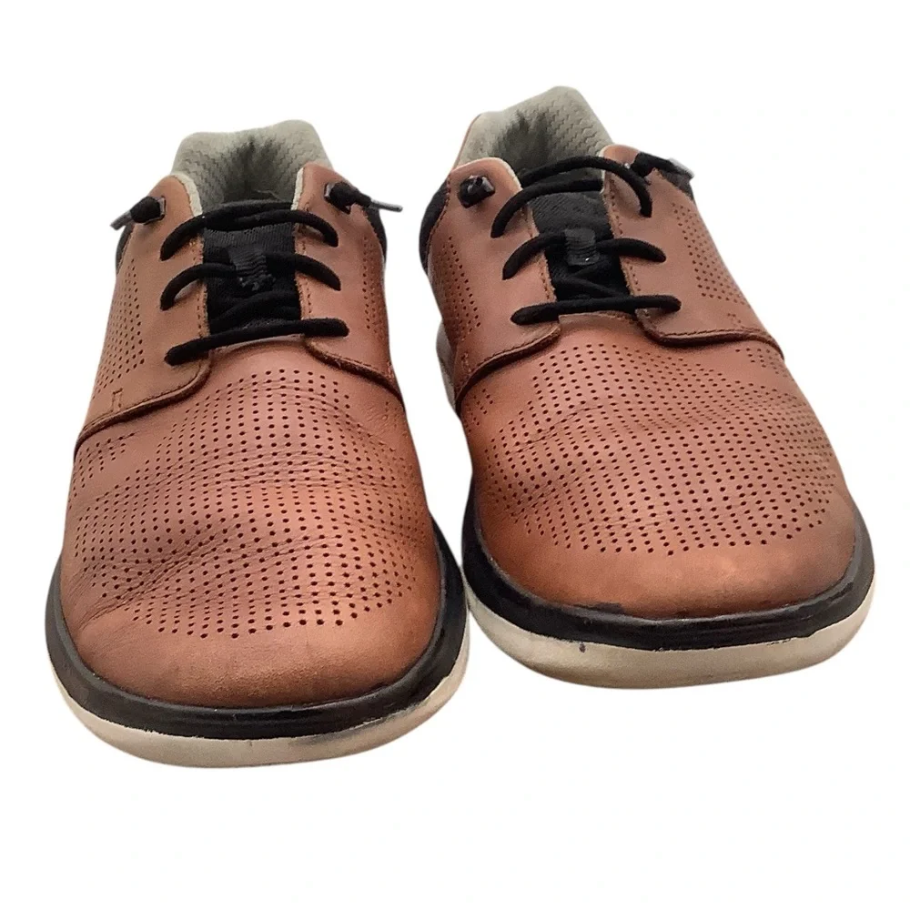 Johnson &‎ Murphy Brown Leather Men's Shoes size 10.5